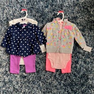 NWT Carter’s 6M sets